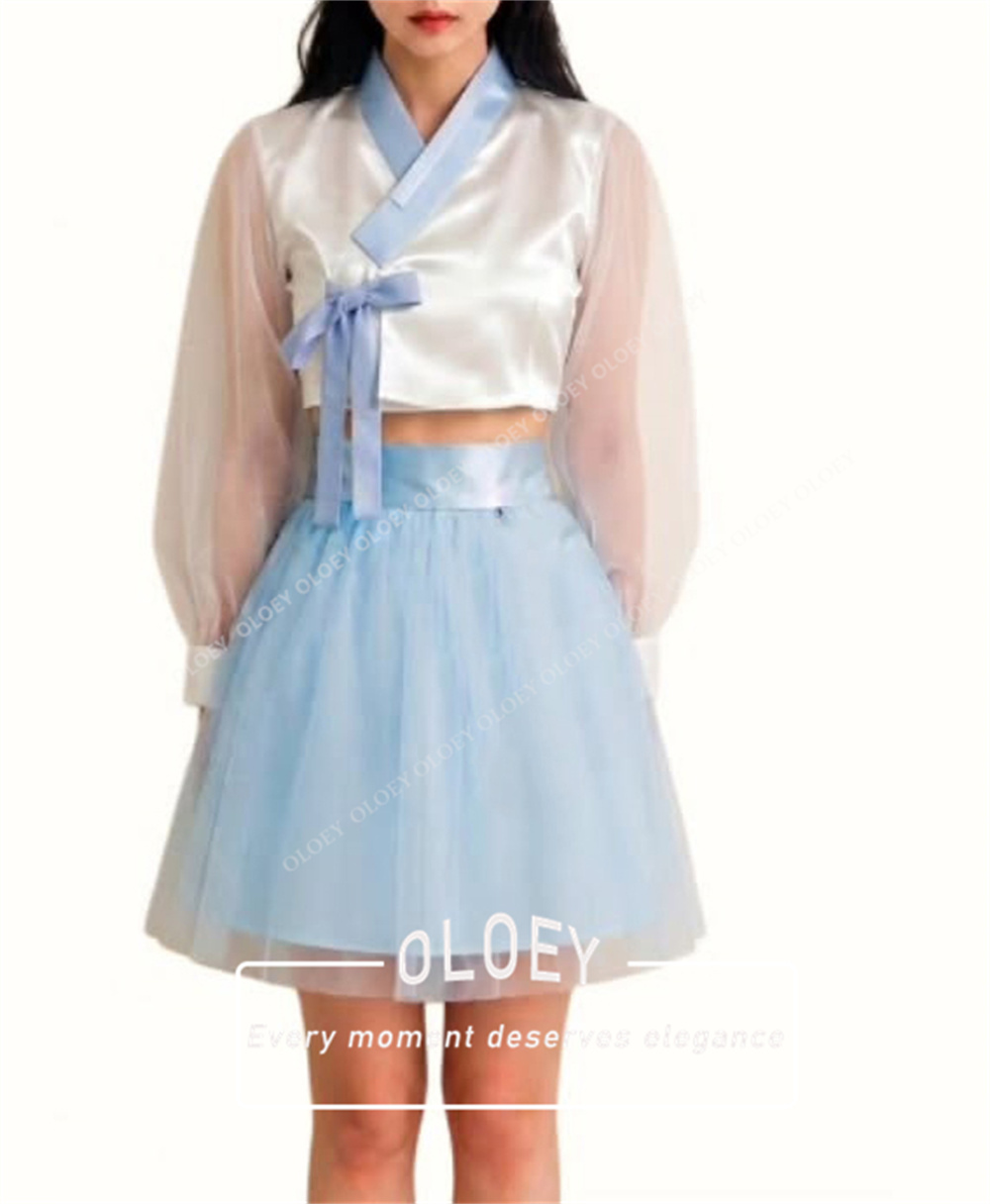 OLOEY ชุดฮันบกสไตล์วินเทจ ชุดเ - Hanbok Modern Set บทวิจารณ์และราคา
