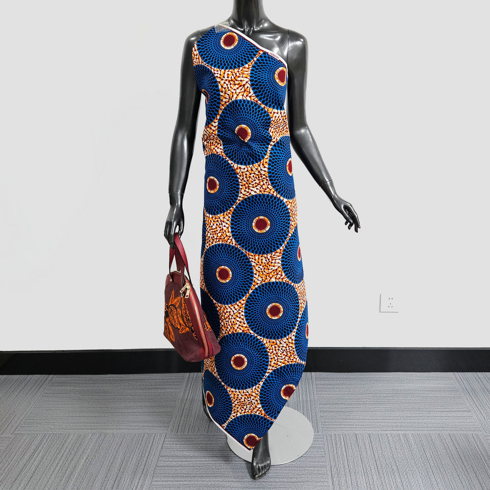 ผ้าพิมพ์ลายขี้ผึ้งแท้จากฮอลแลน - African Ankara Print บทวิจารณ์และราคา