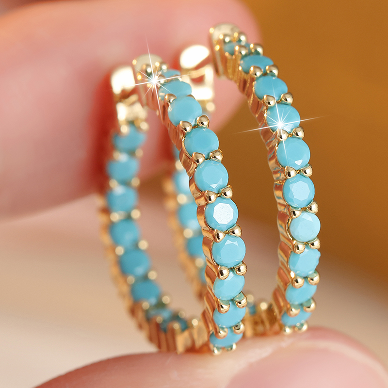 ต่างหูห่วงประดับลายชนเผ่าเลียน - Ethnic Fashion Wear For Women บทวิจารณ์และราคา