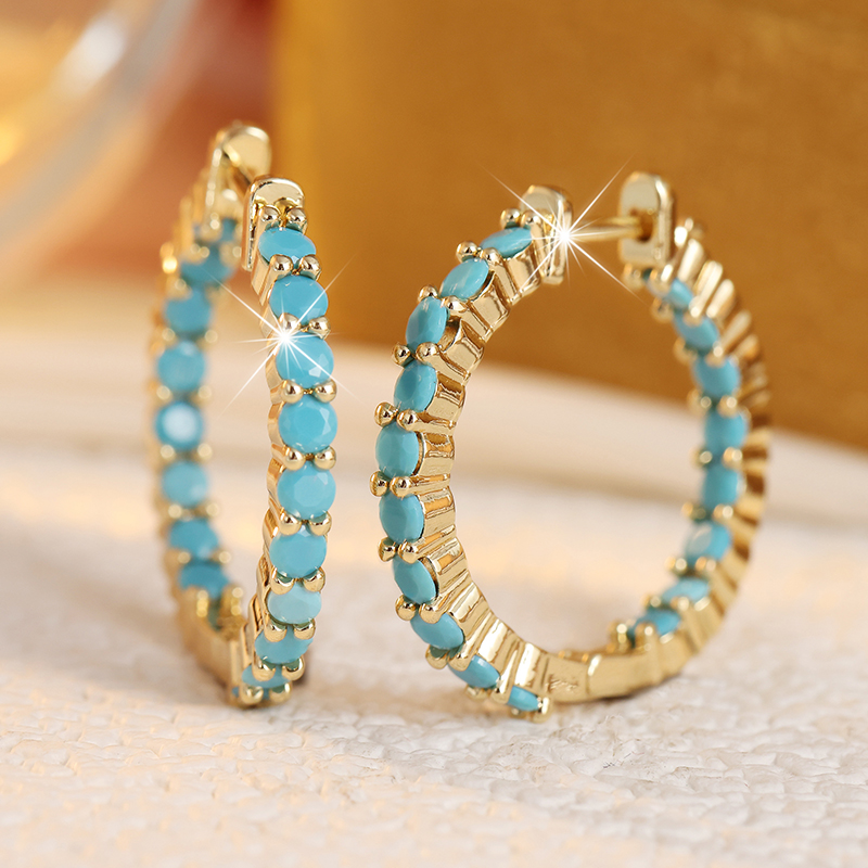 ต่างหูห่วงประดับลายชนเผ่าเลียน - Ethnic Fashion Wear For Women บทวิจารณ์และราคา
