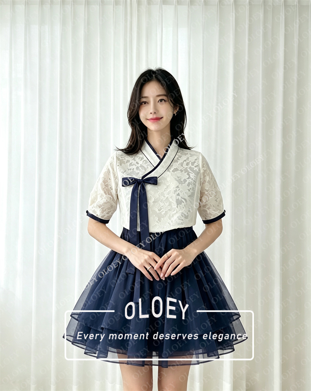 ชุดฮันบกสั้นสีดำสไตล์โมเดิร์น  - Hanbok Modern Set บทวิจารณ์และราคา