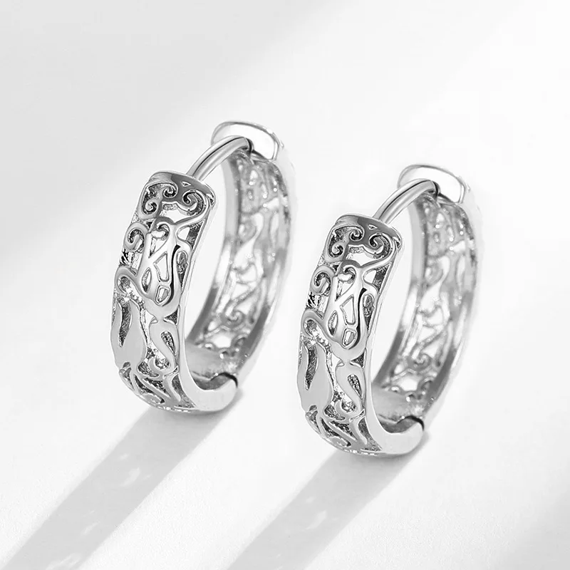 ต่างหูดีไซน์แบบกลวงสไตล์ยุโรปแ - Ethnic Fashion Wear For Women บทวิจารณ์และราคา