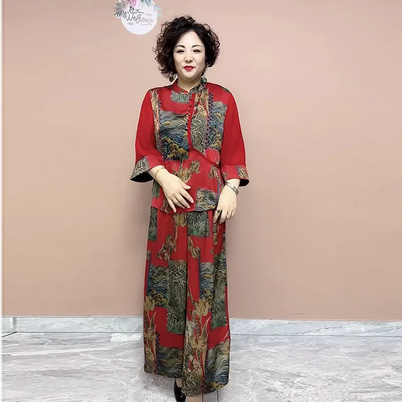 2025 ใหม่กางเกงขากว้างชุดกลางแ - Ethnic Fashion Wear For Women บทวิจารณ์และราคา