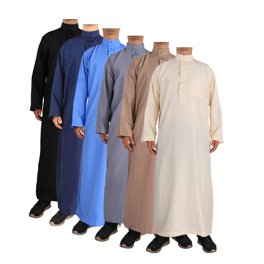 เสื้อผ้าอิสลามผู้ชายยาวแขนยาวห - Kurta Men Cotton บทวิจารณ์และราคา