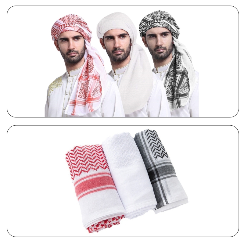 ผ้าโพกหัวชาติพันธุ์ผู้ชายผ้าพั - Ethnic Fashion Men บทวิจารณ์และราคา