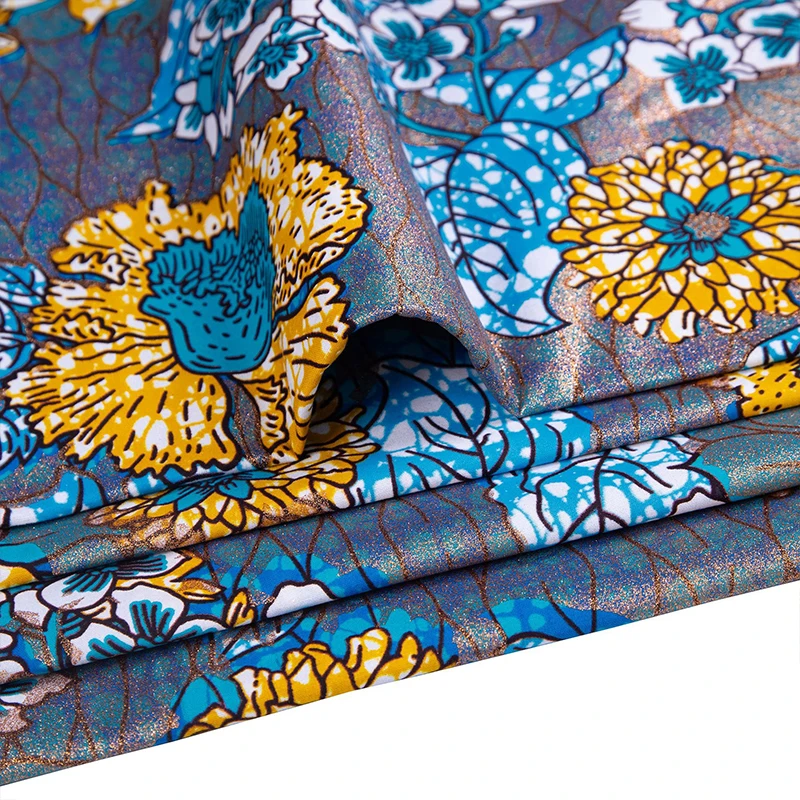 ผ้าแอนการาพิมพ์ลายทองแอฟริกัน  - African Ankara Print บทวิจารณ์และราคา