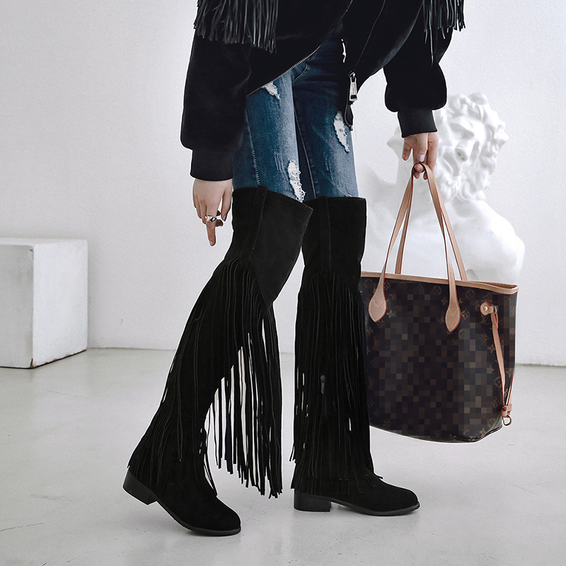 รองเท้าบูทแฟชั่นสไตล์โบฮีเมียน - Ethnic Boho Fashion บทวิจารณ์และราคา