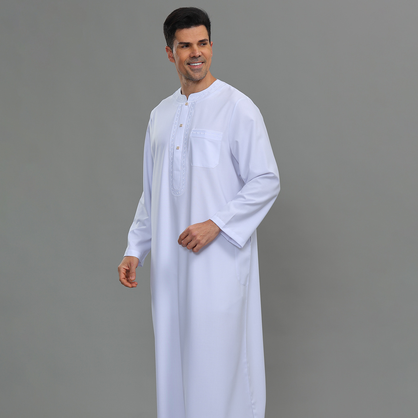 เสื้อคลุมผู้ชายแบบคัฟตัน โทบ ต - Kurta Men Cotton บทวิจารณ์และราคา