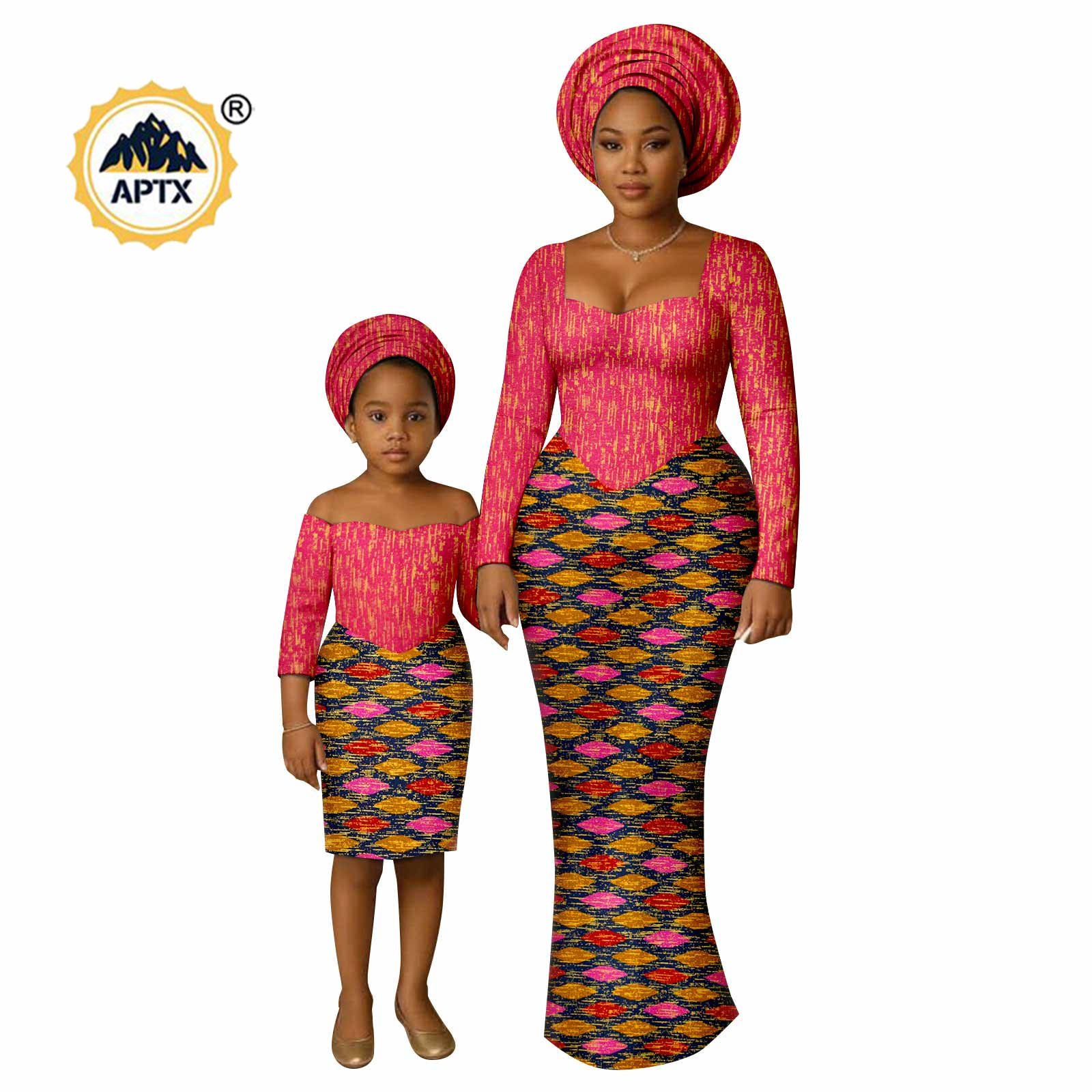 ชุดเดรสยาวลายแอฟริกันสำหรับผู้ - African Ankara Print บทวิจารณ์และราคา