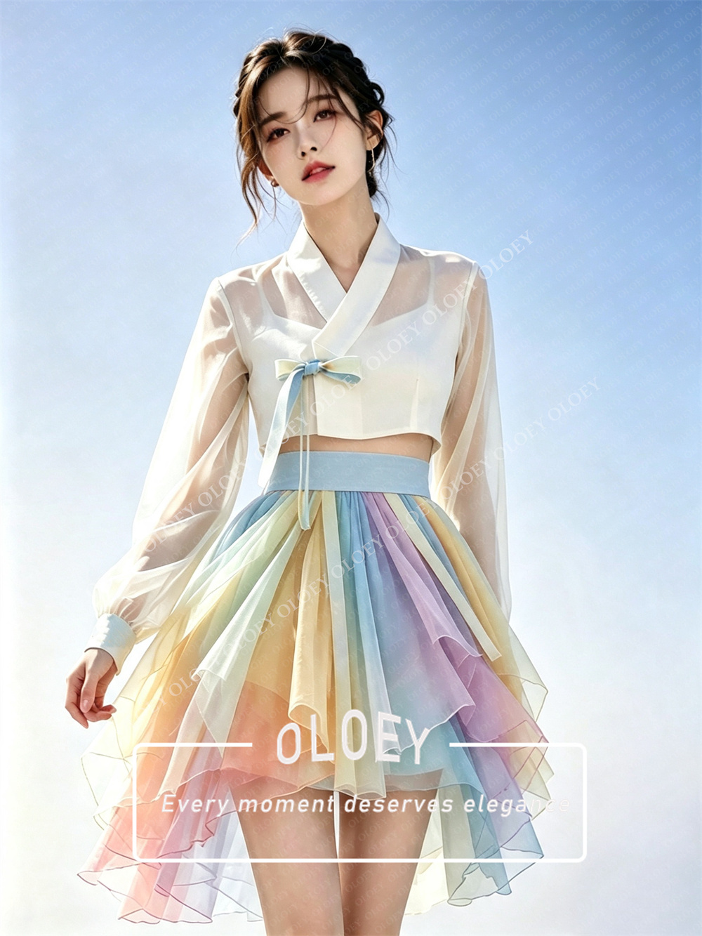 ชุดฮันบกสั้น 3 ชิ้นสไตล์โมเดิร - Hanbok Modern Set บทวิจารณ์และราคา