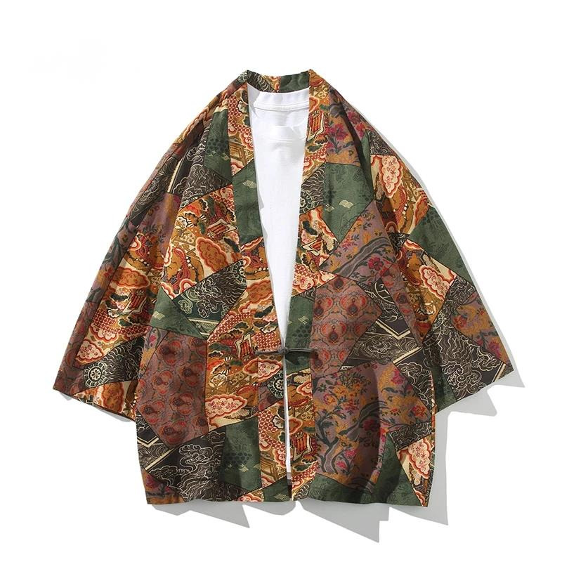 สไตล์ชาติพันธุ์พิมพ์ Yukata ผู - Ethnic Fashion Men บทวิจารณ์และราคา