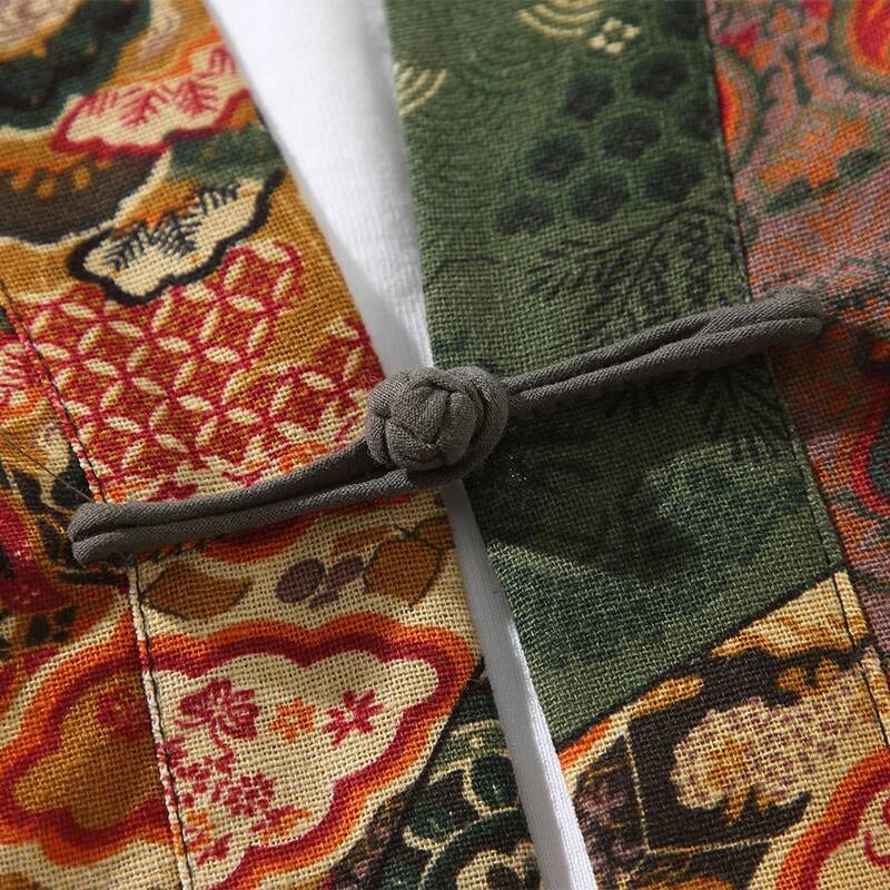 สไตล์ชาติพันธุ์พิมพ์ Yukata ผู - Ethnic Fashion Men บทวิจารณ์และราคา